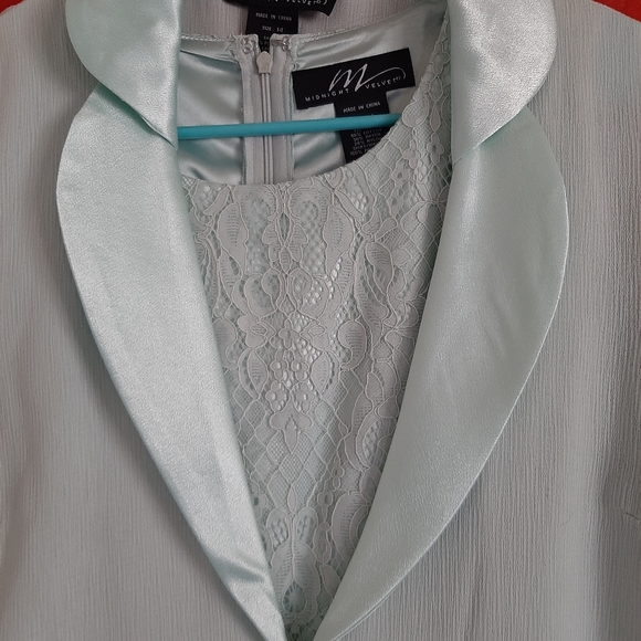 Mother of the bride size 14 dress 2 peice - Picture 3 of 6